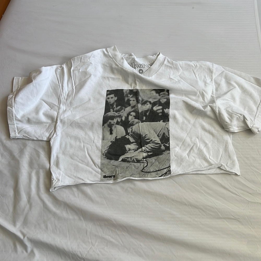 The doors crop tee